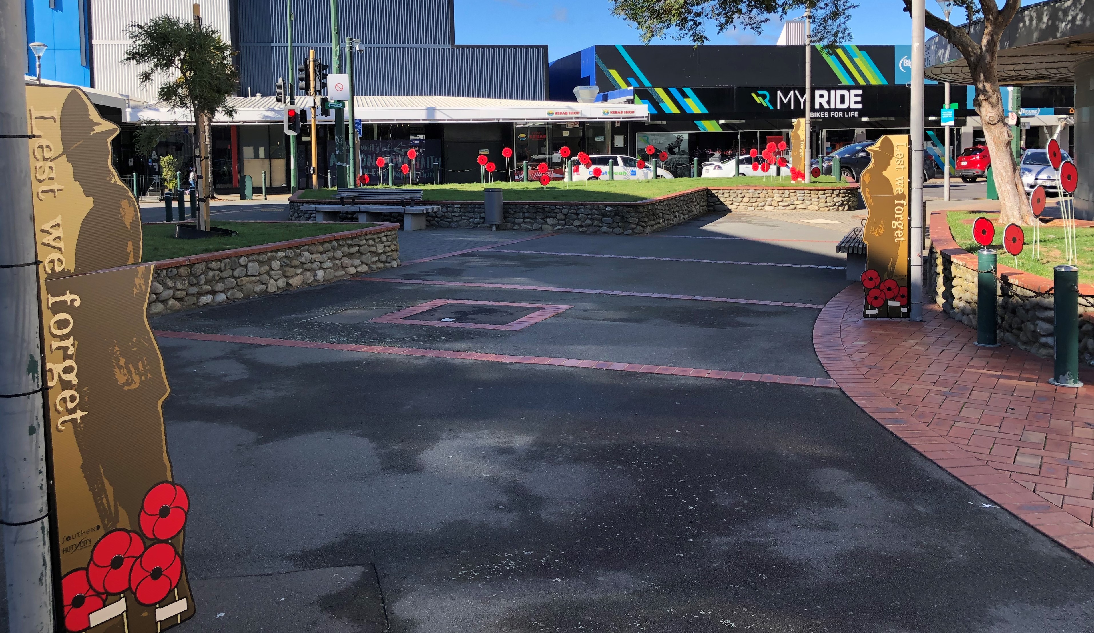 Anzac Day in Andrews Ave