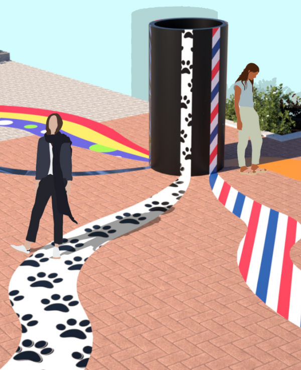 Footpath flow concept 2