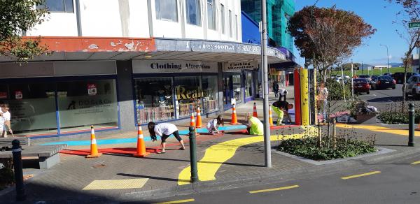 Footpath Flow Painting 2 Footpath Flow Painting 2