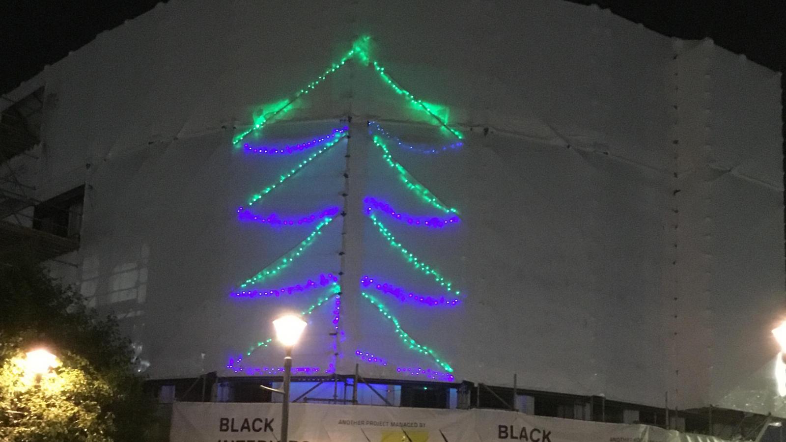 Scaffolding Christmas Tree Scaffolding Christmas Tree